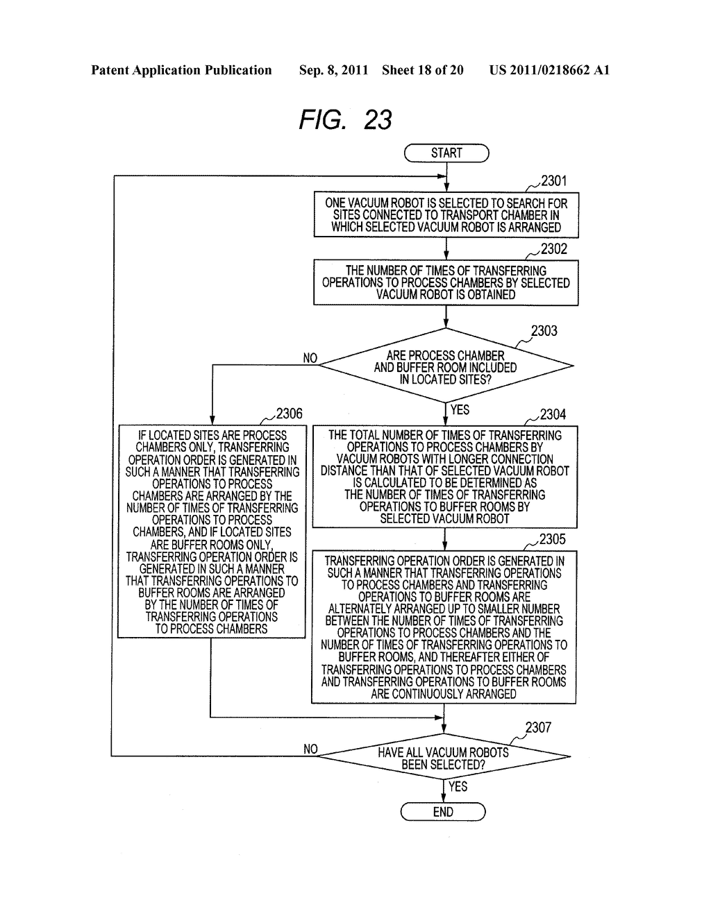 VACUUM PROCESSING APPARATUS AND PROGRAM - diagram, schematic, and image 19