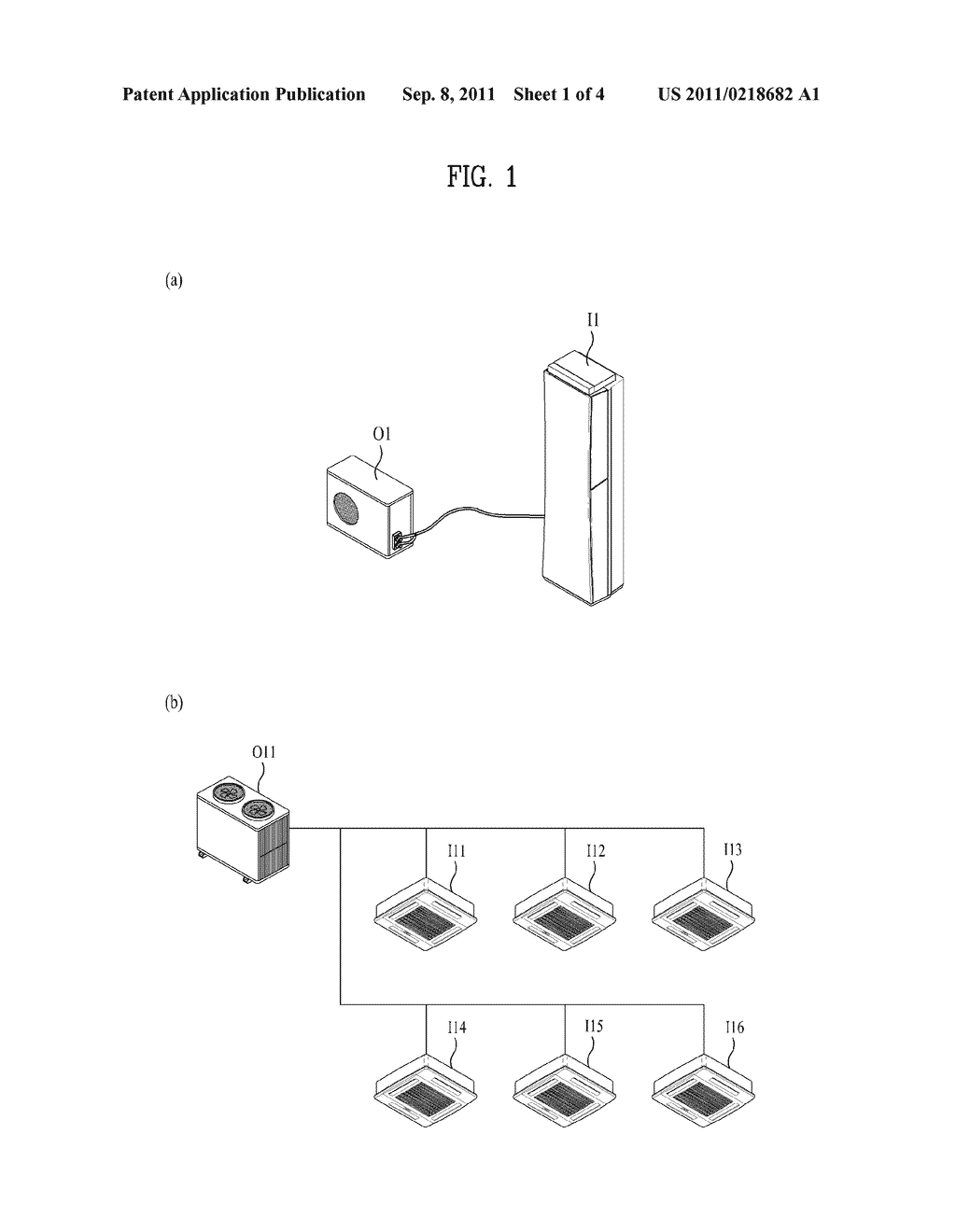 AIR CONDITIONER SYSTEM AND METHOD FOR CONTROLLING THE SAME - diagram, schematic, and image 02