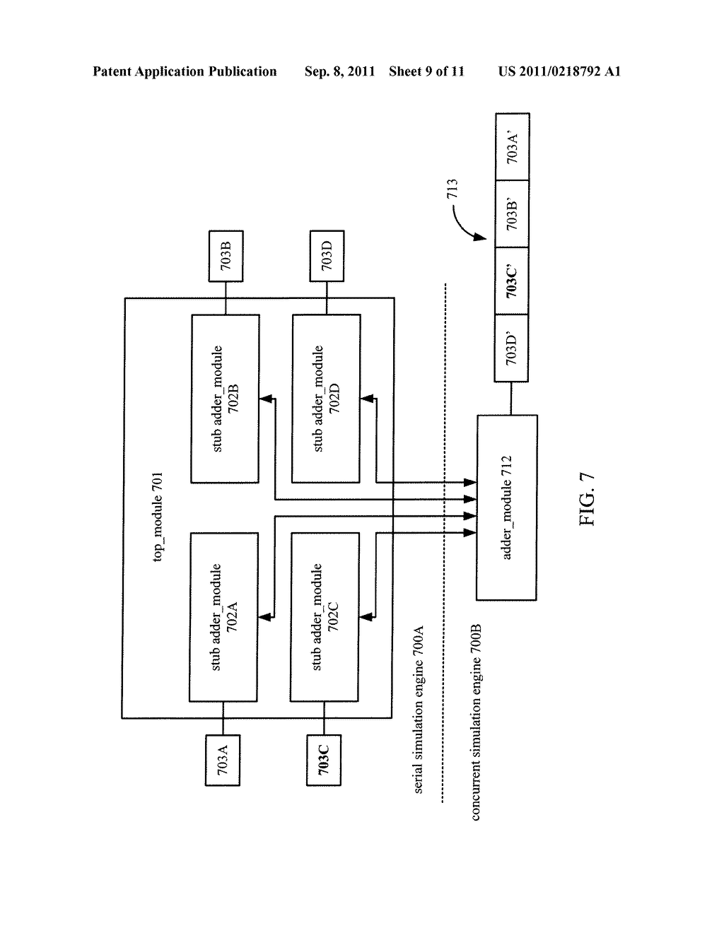 Mixed Concurrent And Serial Logic Simulation Of Hardware Designs - diagram, schematic, and image 10