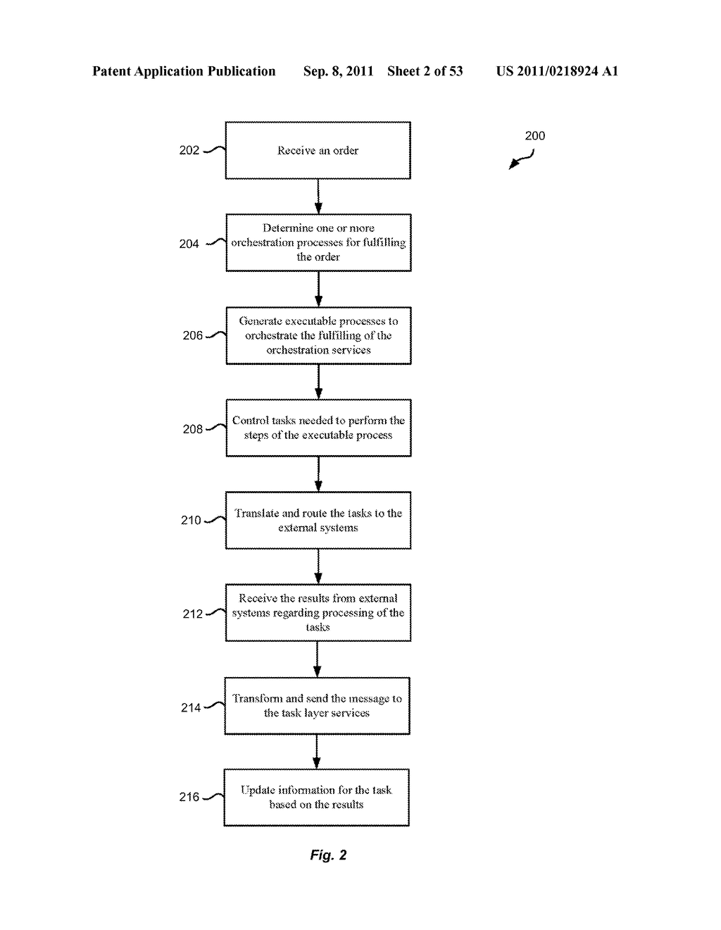 DISTRIBUTED ORDER ORCHESTRATION SYSTEM FOR ADJUSTING LONG RUNNING ORDER     MANAGEMENT FULFILLMENT PROCESSES WITH DELTA ATTRIBUTES - diagram, schematic, and image 03