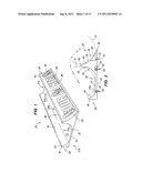 METHOD OF DISSEMINATING ADVERTISING INFORMATION VIA SHOPPING CART SECURING     STRUCTURES diagram and image