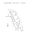 METHOD OF DISSEMINATING ADVERTISING INFORMATION VIA SHOPPING CART SECURING     STRUCTURES diagram and image