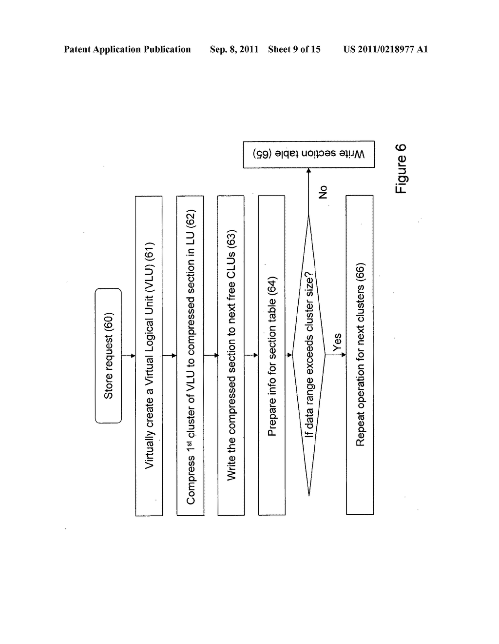 SYSTEMS AND METHODS FOR COMPRESSION OF DATA FOR BLOCK MODE ACCESS STORAGE - diagram, schematic, and image 10