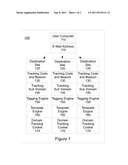 COMPUTERIZED SYSTEM AND METHOD FOR LINKING A USER S E-MAIL THAT TRACKS A     USER S INTEREST AND ACTIVITY diagram and image