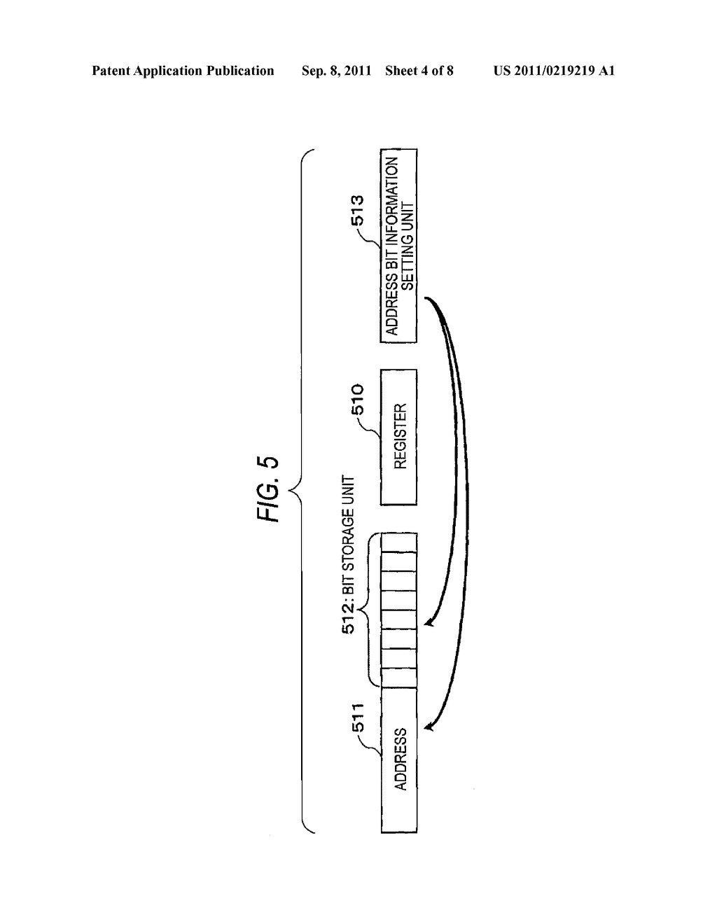 SEMICONDUCTOR INTEGRATED CIRCUIT AND REGISTER ADDRESS CONTROLLER - diagram, schematic, and image 05