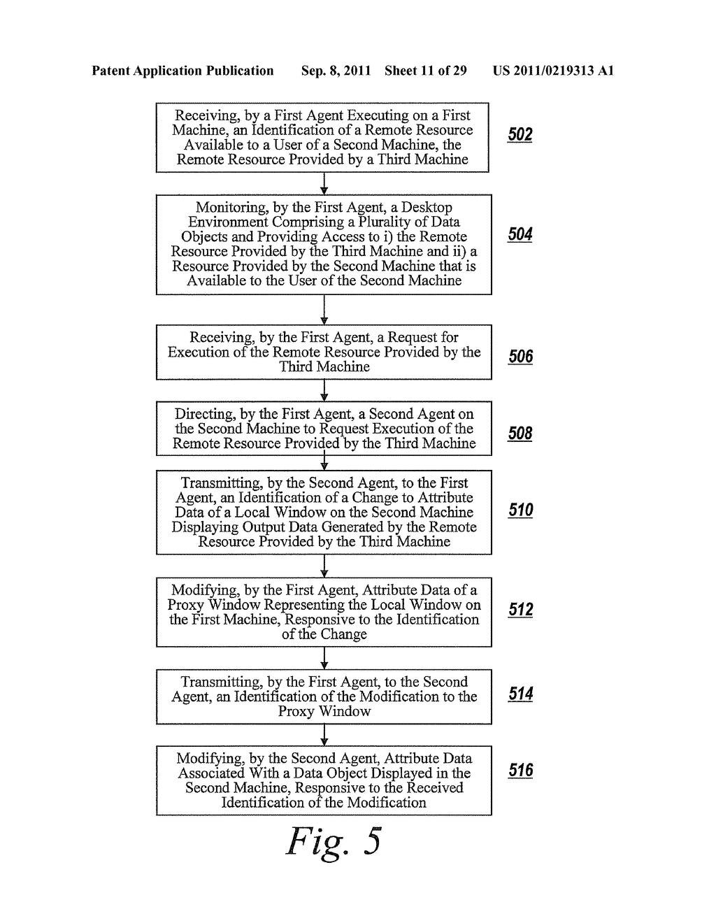 Methods and Systems for Providing, by a Remote Machine, Access to a Desk     Band Associated with a Resource Executing on a Local Machine - diagram, schematic, and image 12