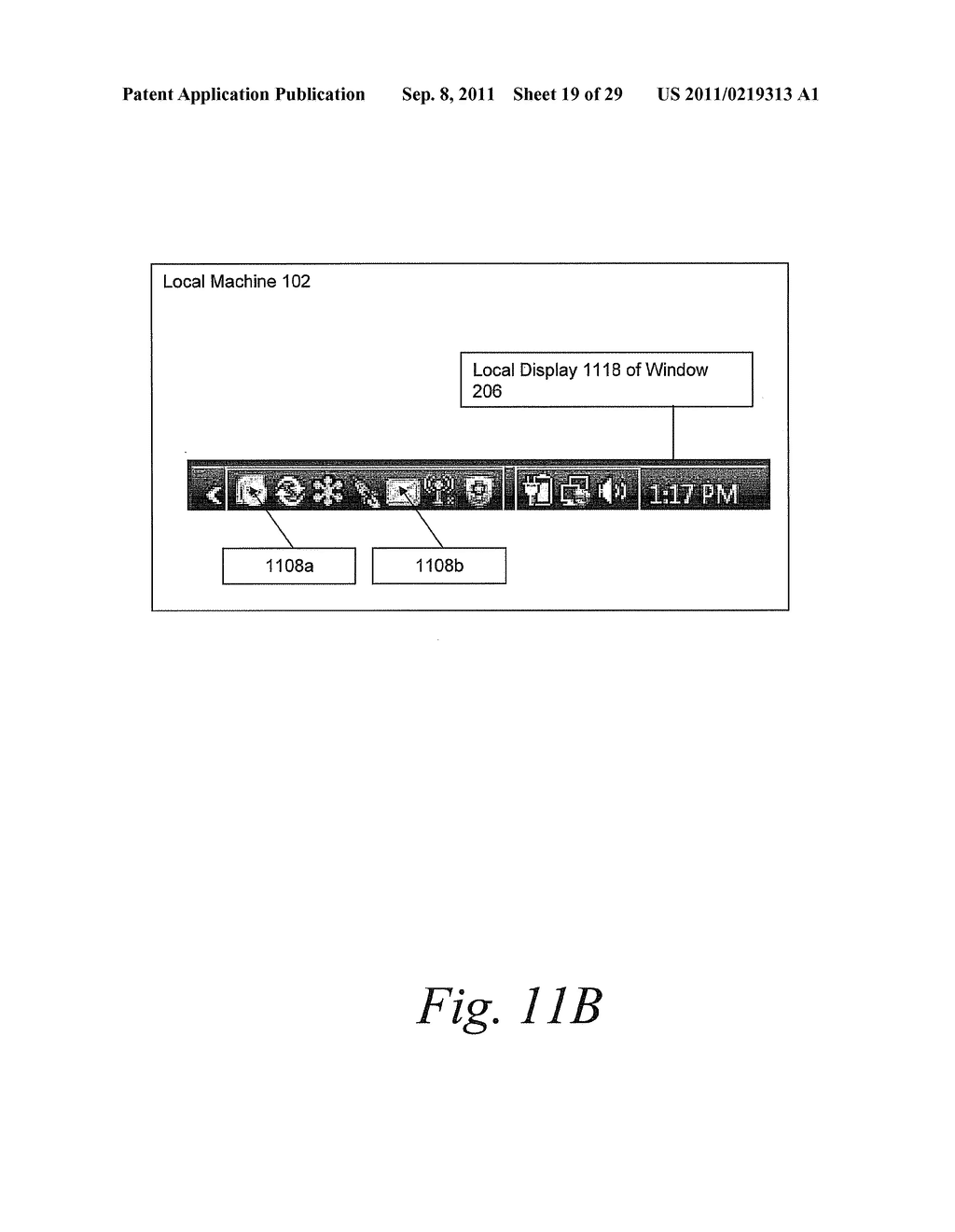 Methods and Systems for Providing, by a Remote Machine, Access to a Desk     Band Associated with a Resource Executing on a Local Machine - diagram, schematic, and image 20