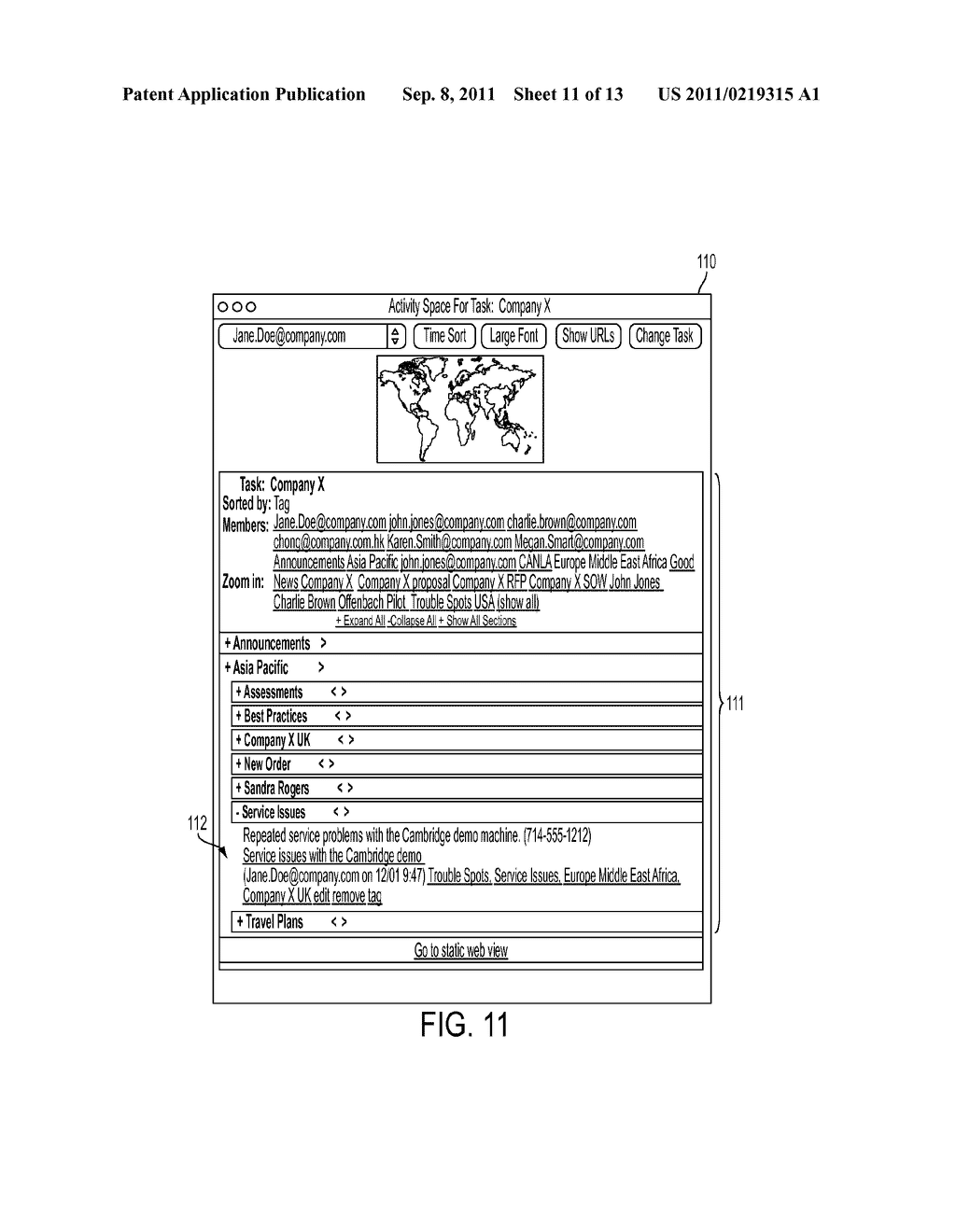 System And Method For Flexibly Taking Actions In Response To Detected     Activities - diagram, schematic, and image 12