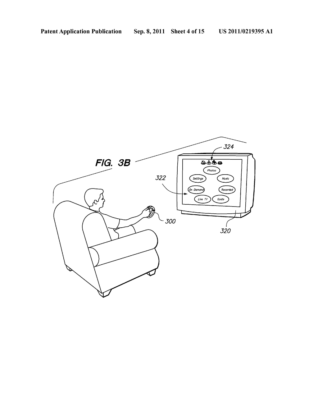 Pointing Capability and Associated User Interface Elements for Television     User Interfaces - diagram, schematic, and image 05