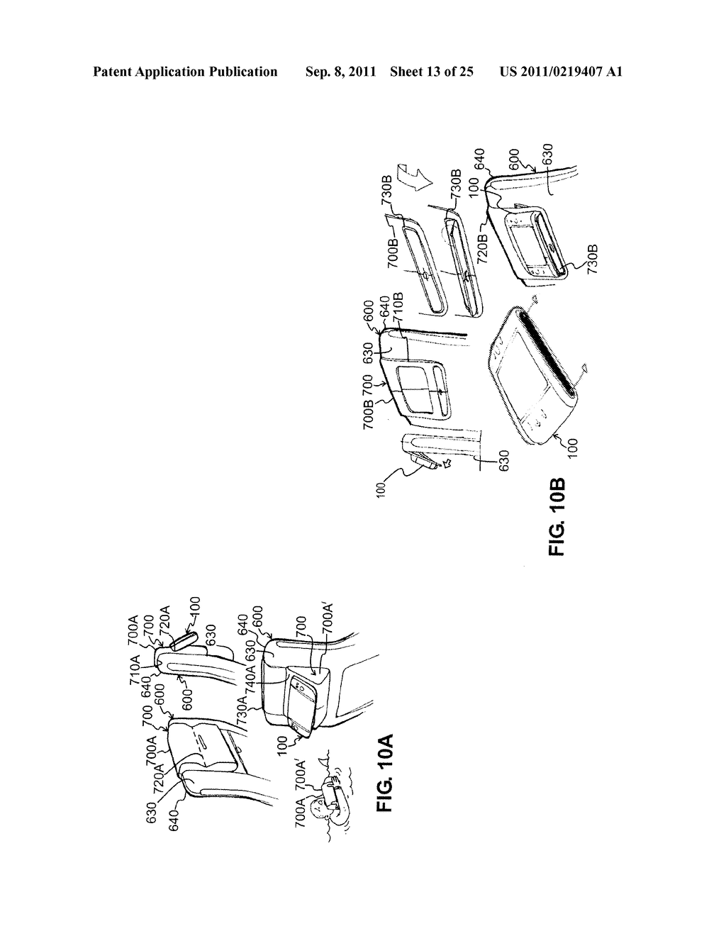 Portable Media Device and Method for Presenting Viewing Content During     Travel - diagram, schematic, and image 14
