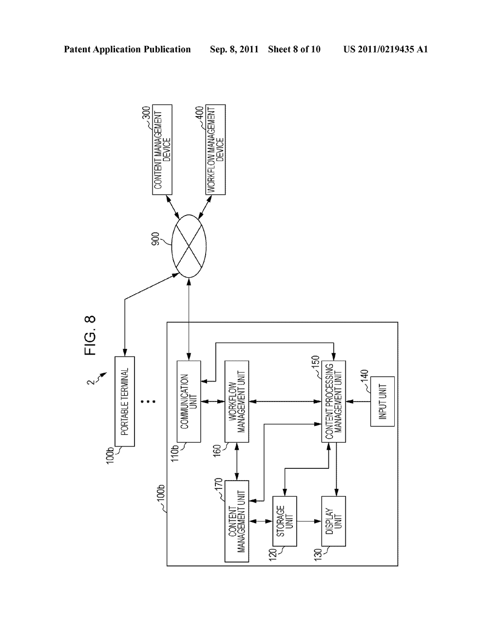 CONTENT PROCESSING SYSTEM, CONTENT PROCESSING METHOD, COMPUTER PROGRAM,     RECORDING MEDIUM, AND PORTABLE TERMINAL - diagram, schematic, and image 09