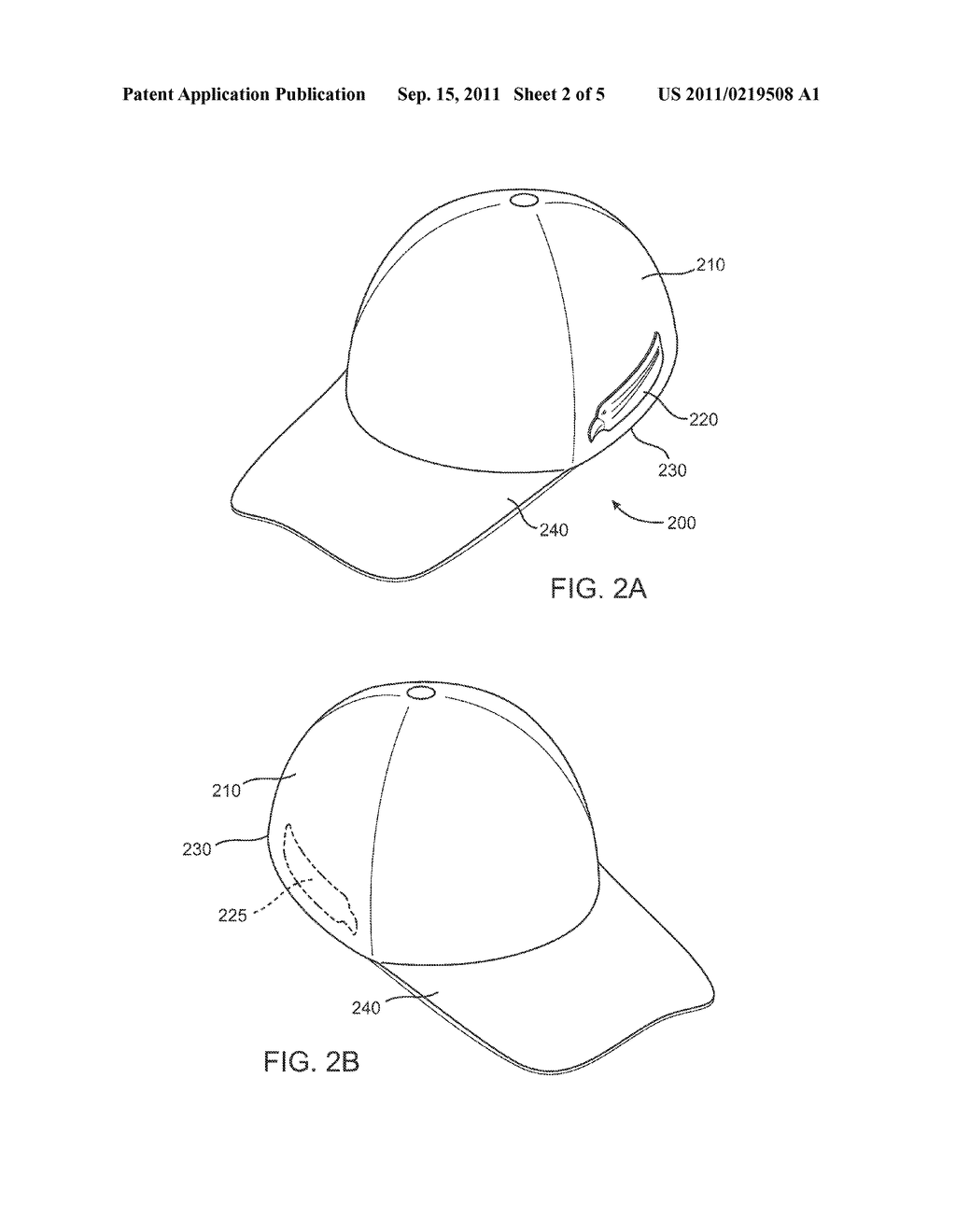 Adhesive Patch for Securing Eyewear to Headwear - diagram, schematic, and image 03