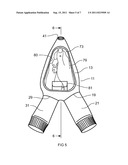 Two Handed Protective Covering diagram and image