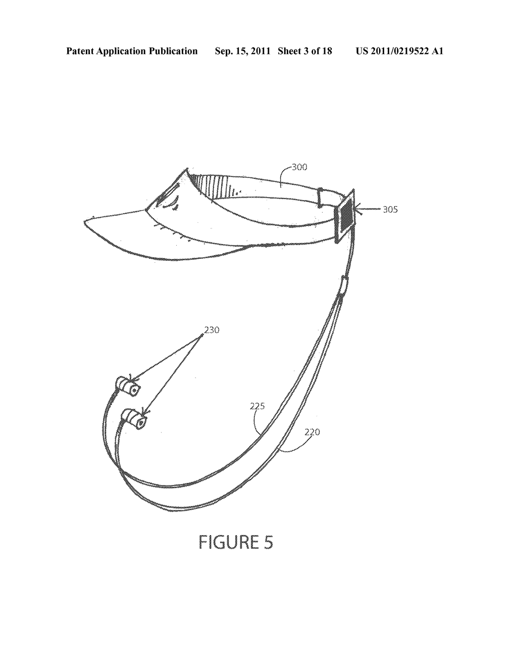 AUDIO DEVICE CARRIER FOR HEADWEAR - diagram, schematic, and image 04