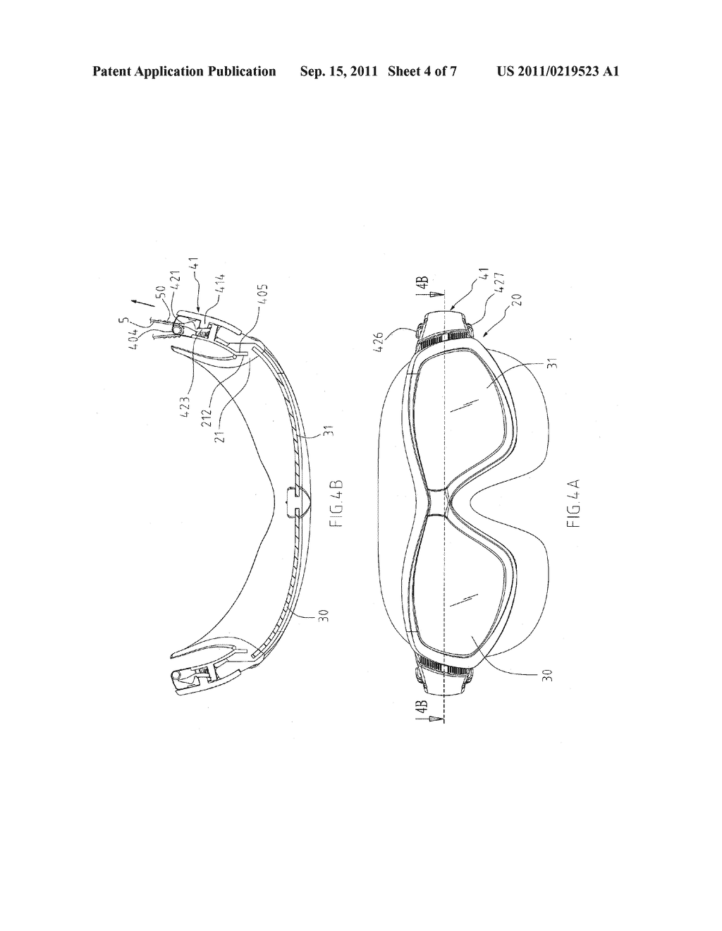 SWIMMING GOGGLES - diagram, schematic, and image 05