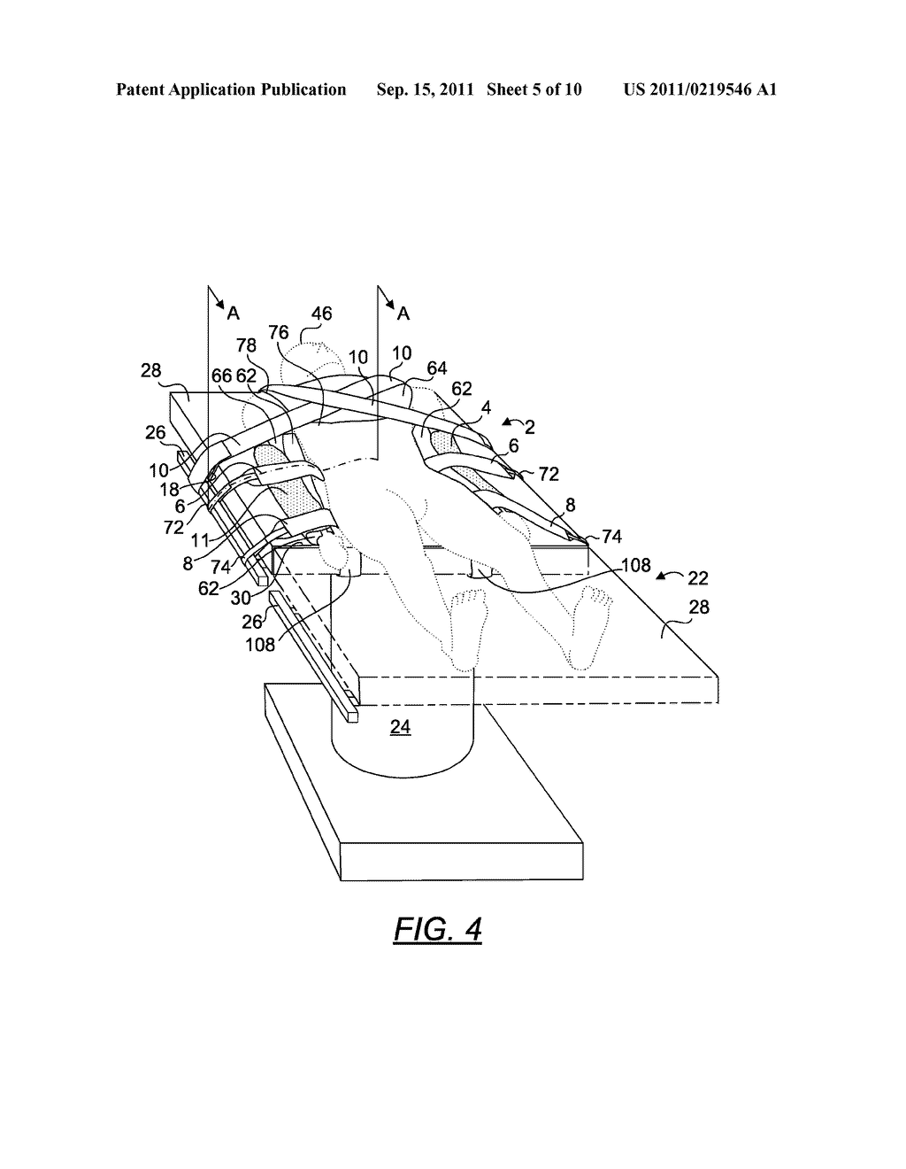 OPERATING TABLE PATIENT POSITIONER AND METHOD - diagram, schematic, and image 06