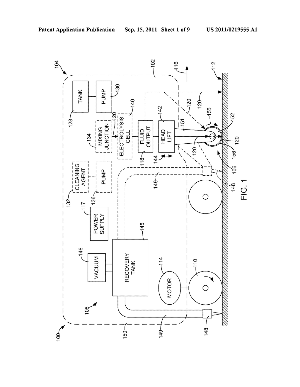 CLEANING HEAD AND MOBILE FLOOR CLEANER - diagram, schematic, and image 02