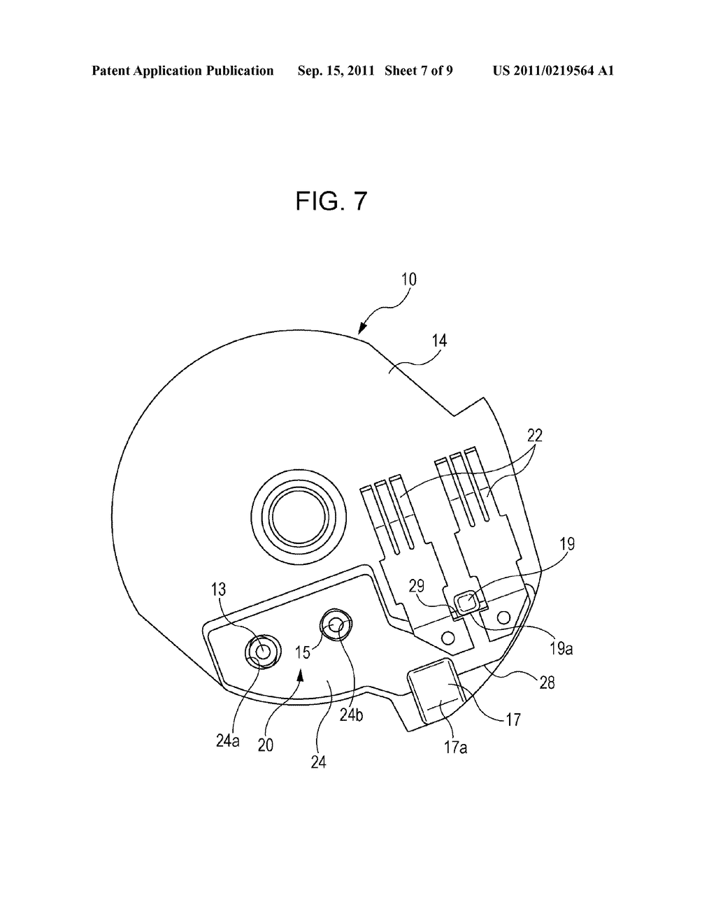 WIPER ATTACHMENT STRUCTURE AND WIPER ATTACHMENT METHOD - diagram, schematic, and image 08