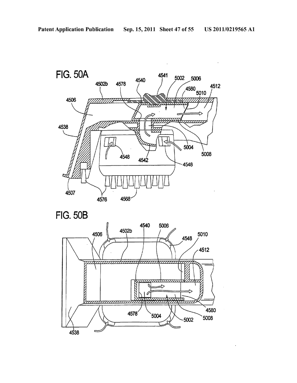 Wet Extractor Floor Brush - diagram, schematic, and image 48