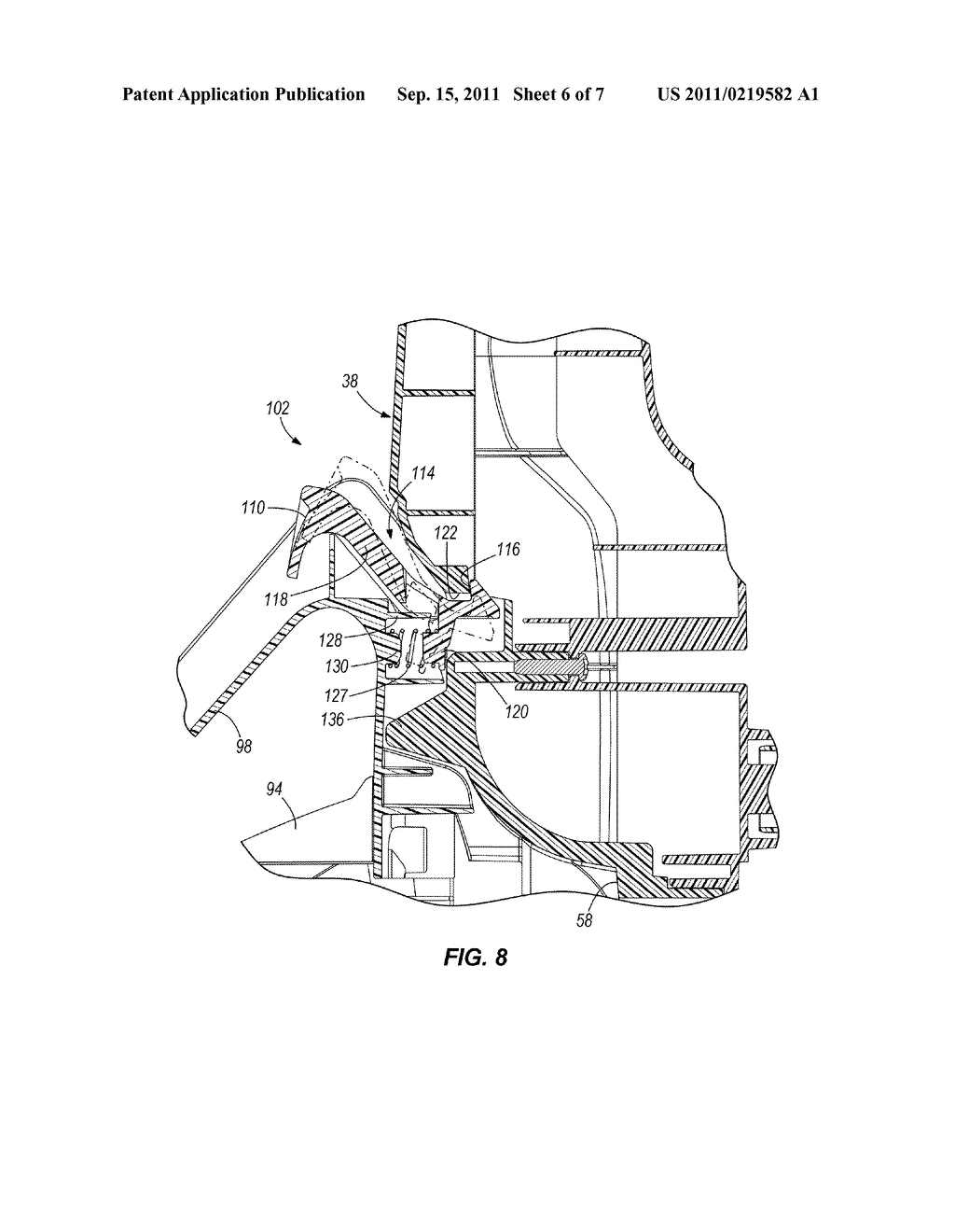 INTEGRATED BAG DOOR AND CARRY HANDLE FOR A FLOOR CLEANER - diagram, schematic, and image 07