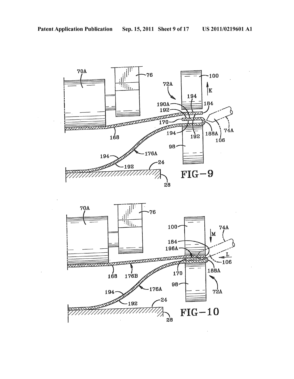 BI-DIRECTIONAL SEAMING MACHINE AND METHOD OF SEAMING - diagram, schematic, and image 10