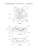 MOLD FOR FORMING COMPACTED MASS HAVING A GROOVED SURFACE diagram and image