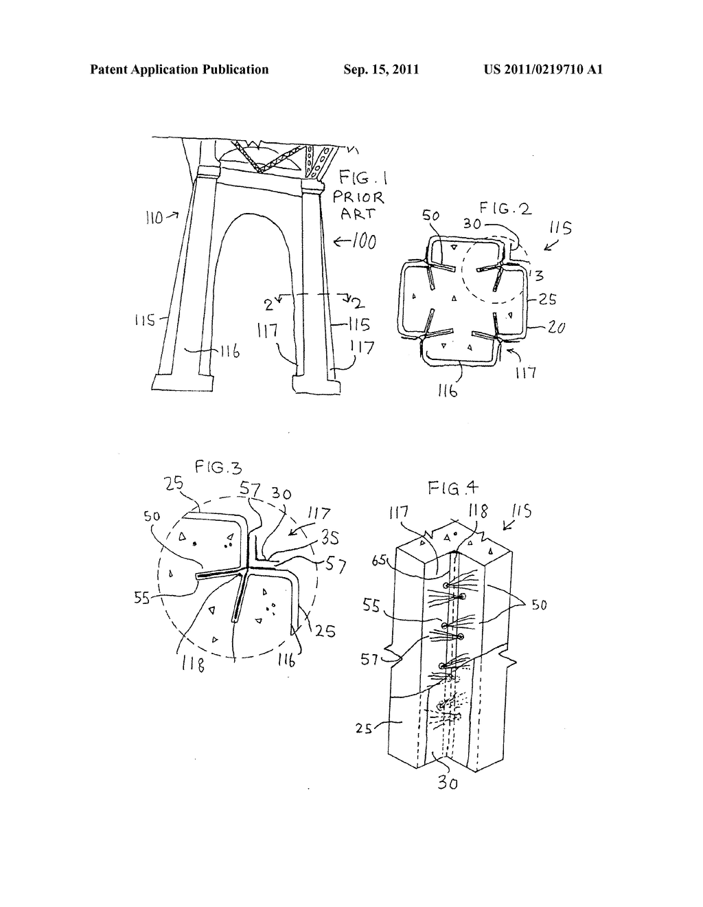 System and method of reinforcing shaped columns - diagram, schematic, and image 02