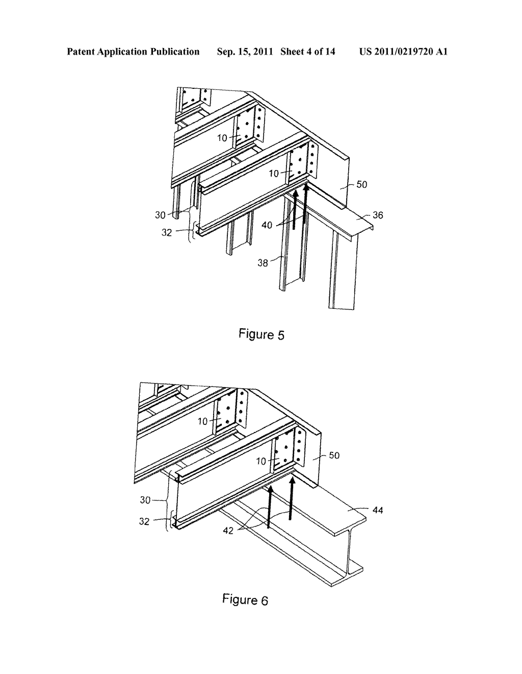 ADJUSTABLE FLOOR TO WALL CONNECTORS FOR USE WITH BOTTOM CHORD AND WEB     BEARING JOISTS - diagram, schematic, and image 05