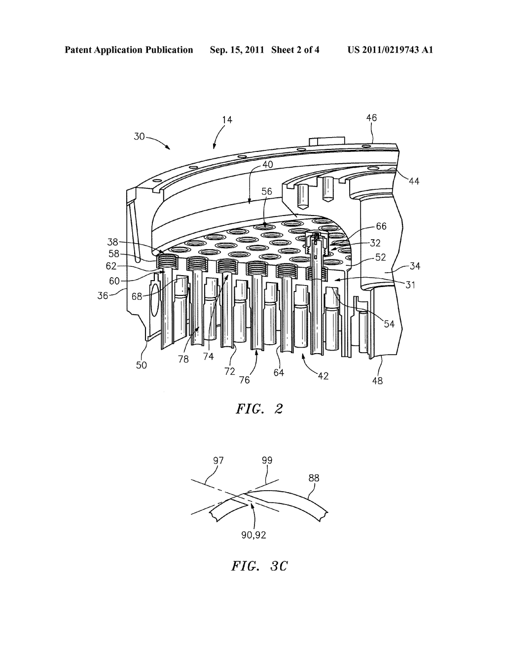 INJECTOR ASSEMBLY FOR A ROCKET ENGINE - diagram, schematic, and image 03