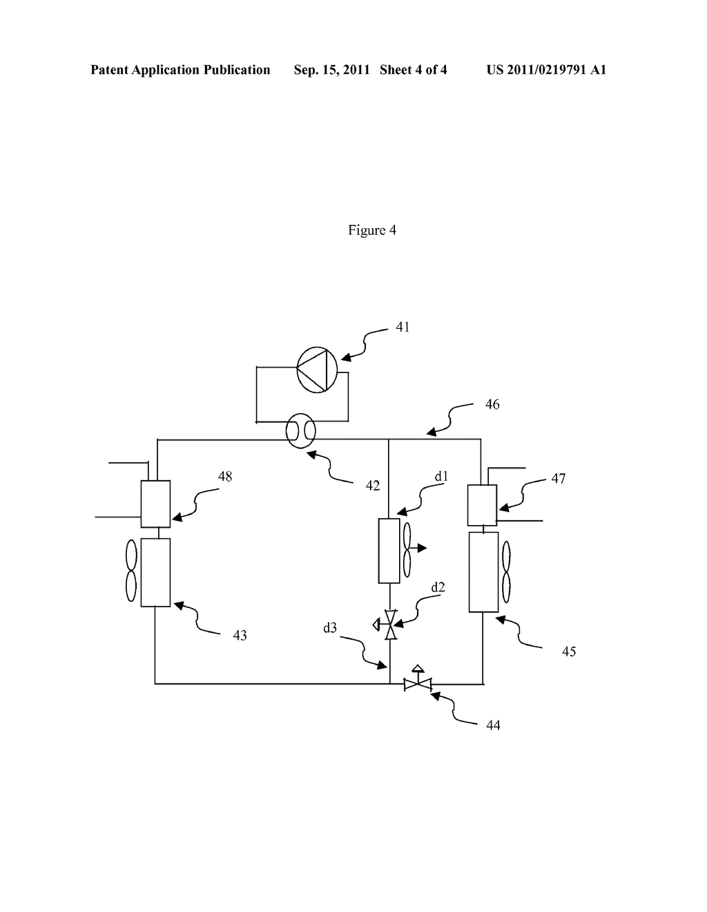 COMPOSITION INCLUDING 2,3,3,3-TETRAFLUOROPROPENE, METHOD FOR HEATING     AND/OR AIR CONDITIONING A VEHICLE - diagram, schematic, and image 05