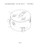 Dual Lock Brake Lathe Chuck diagram and image