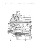 INTERNAL COMBUSTION PISTON ENGINE WITH AN ADJUSTABLE INFLATING ELEMENT diagram and image