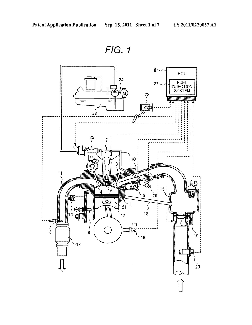 Fuel Injection System for Internal-Combustion Engine and Method of     Controlling Fuel Injection System for Internal-Combustion Engine - diagram, schematic, and image 02