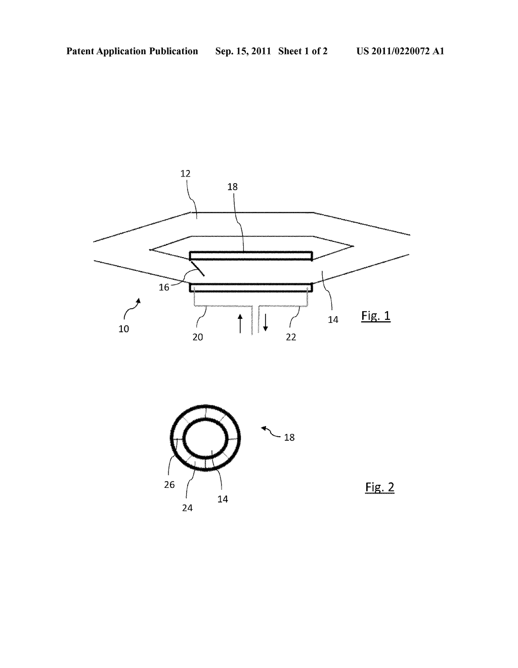 Coaxial heat exchanger for a motor vehicle exhaust gas system - diagram, schematic, and image 02