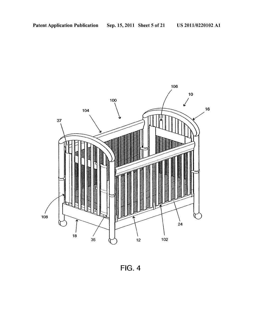 CRIB SHIELD SYSTEM AND OTHER BREATHABLE APPARATUS - diagram, schematic, and image 06