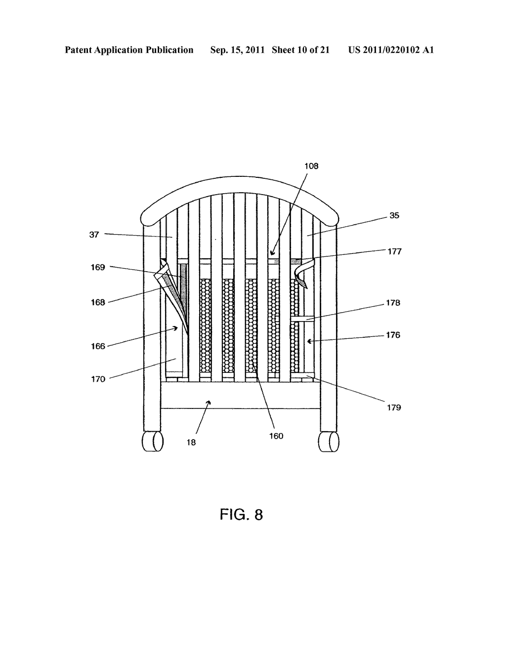 CRIB SHIELD SYSTEM AND OTHER BREATHABLE APPARATUS - diagram, schematic, and image 11