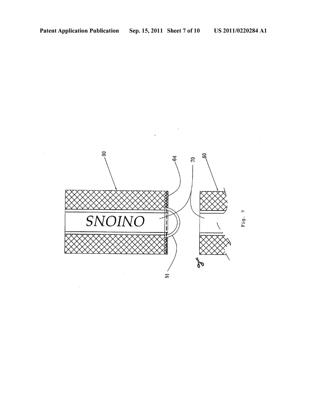 Method for manufacturing tube mesh bag - diagram, schematic, and image 08