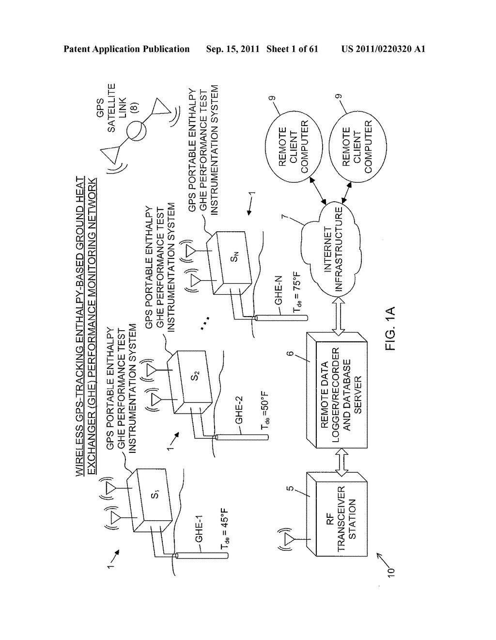 Method of and apparatus for interfacing geothermal equipment (GTE) in a     building with a ground loop heat exchanging (GLHE) subsystem installed in     the deep earth environment outside of the building - diagram, schematic, and image 02