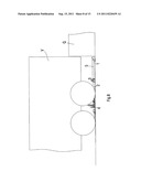 DOCK LOCKING DEVICE FOR A TRANSPORT FREIGHT VEHICLE AND EQUIPMENT     INCLUDING SAME diagram and image