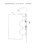 DOCK LOCKING DEVICE FOR A TRANSPORT FREIGHT VEHICLE AND EQUIPMENT     INCLUDING SAME diagram and image