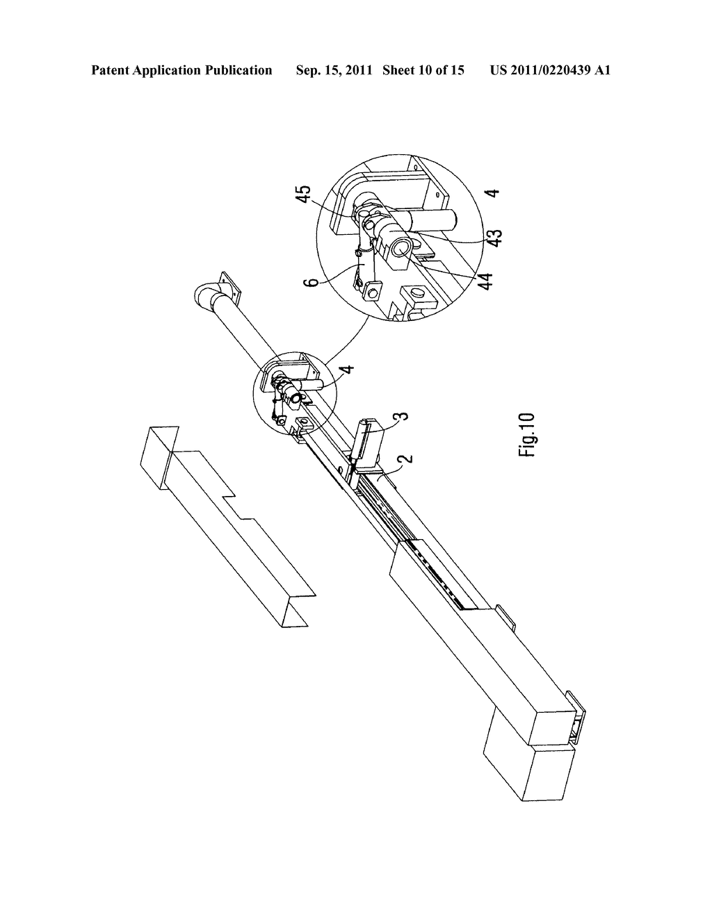 DOCK LOCKING DEVICE FOR A TRANSPORT FREIGHT VEHICLE AND EQUIPMENT     INCLUDING SAME - diagram, schematic, and image 11