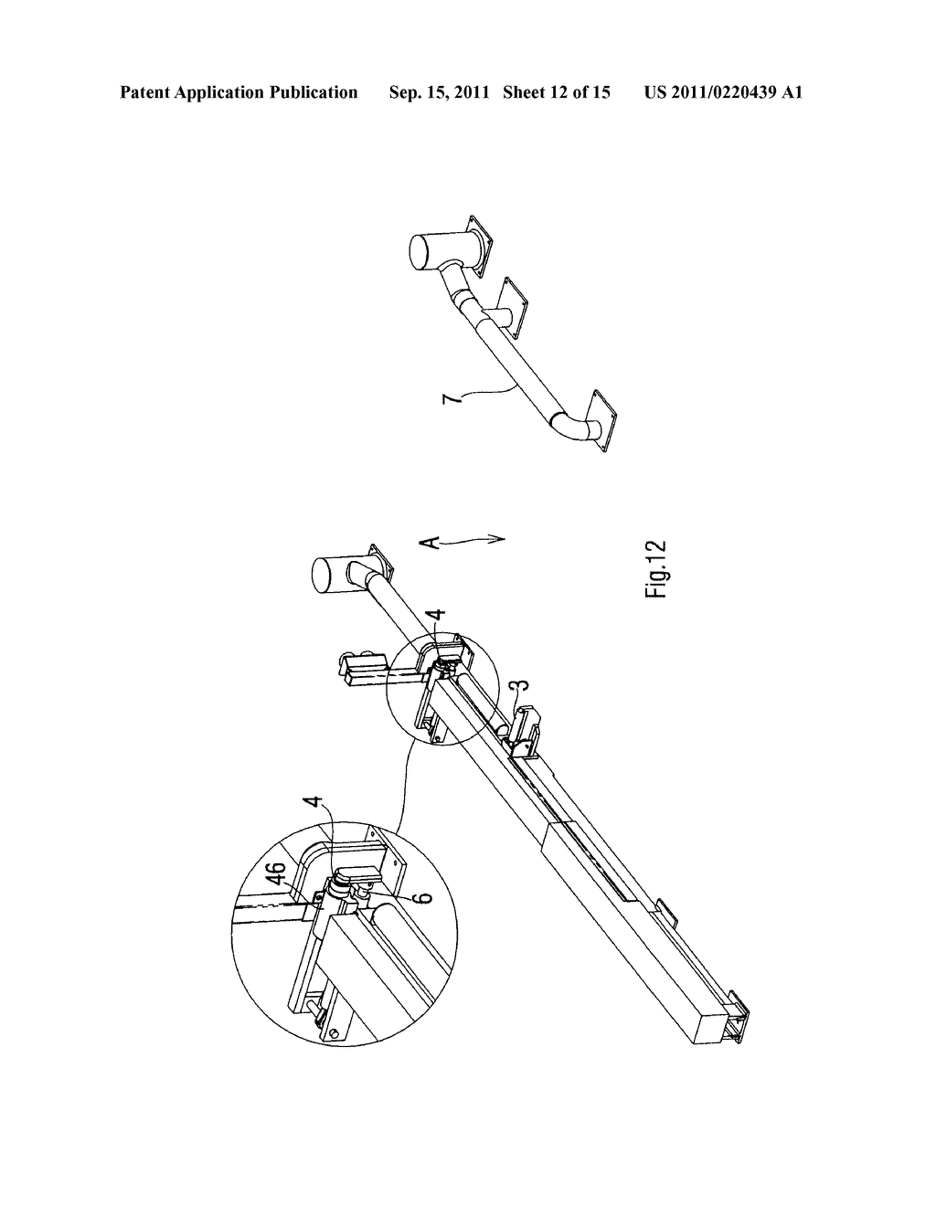 DOCK LOCKING DEVICE FOR A TRANSPORT FREIGHT VEHICLE AND EQUIPMENT     INCLUDING SAME - diagram, schematic, and image 13