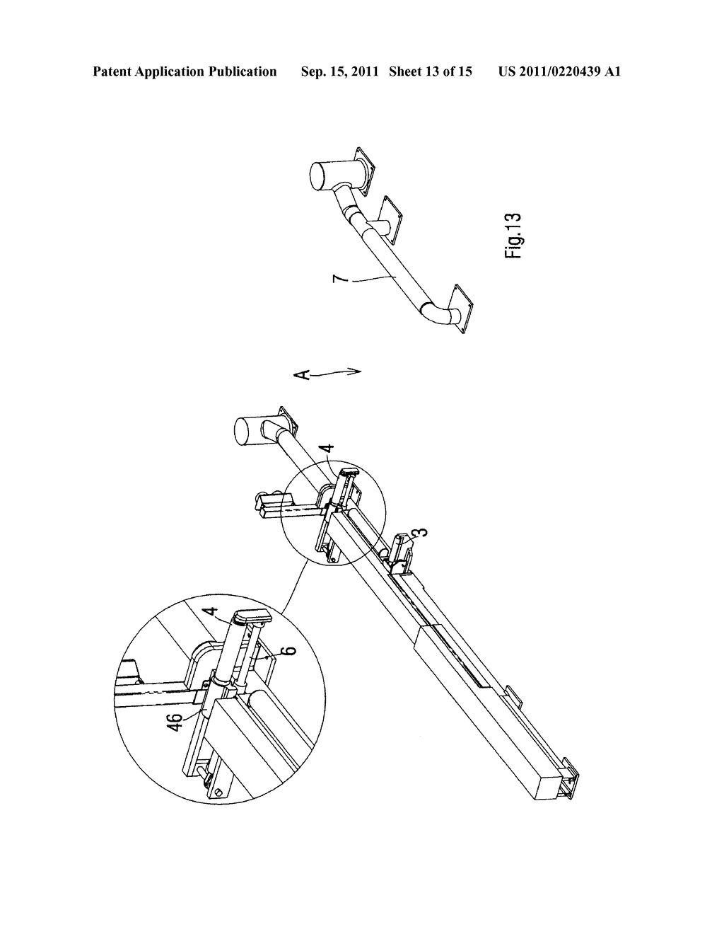 DOCK LOCKING DEVICE FOR A TRANSPORT FREIGHT VEHICLE AND EQUIPMENT     INCLUDING SAME - diagram, schematic, and image 14