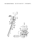 DOCK LOCKING DEVICE FOR A TRANSPORT FREIGHT VEHICLE AND EQUIPMENT     INCLUDING SAME diagram and image