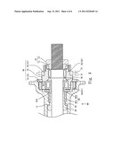 BICYCLE HUB ASSEMBLY WITH TWO BEARINGS diagram and image