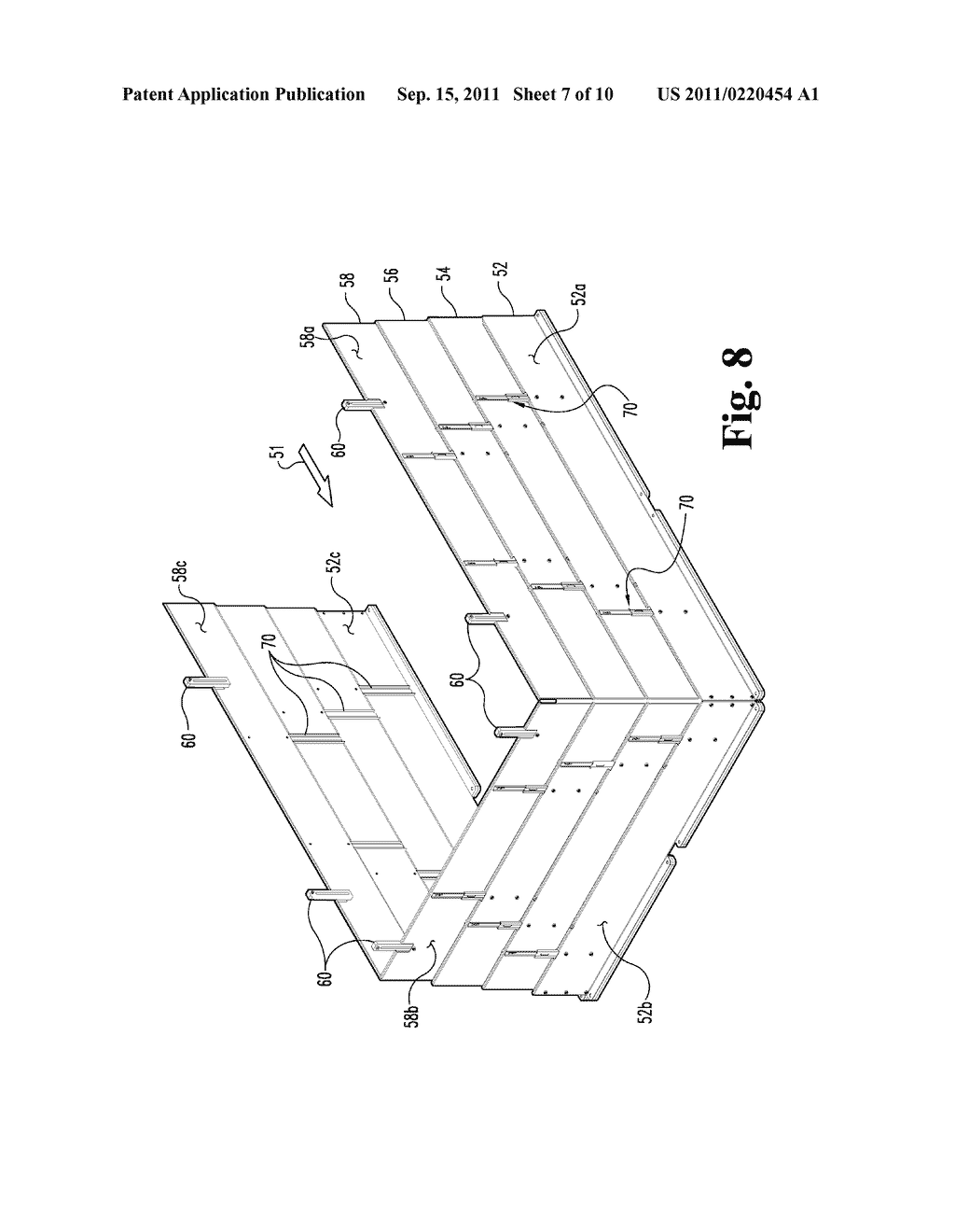 Scissors Lift Guard for a Sheet Material Conveyor - diagram, schematic, and image 08