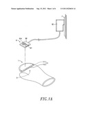 Wirelessly-chargeable heating pad diagram and image