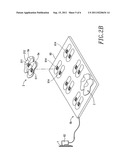 Wirelessly-chargeable heating pad diagram and image