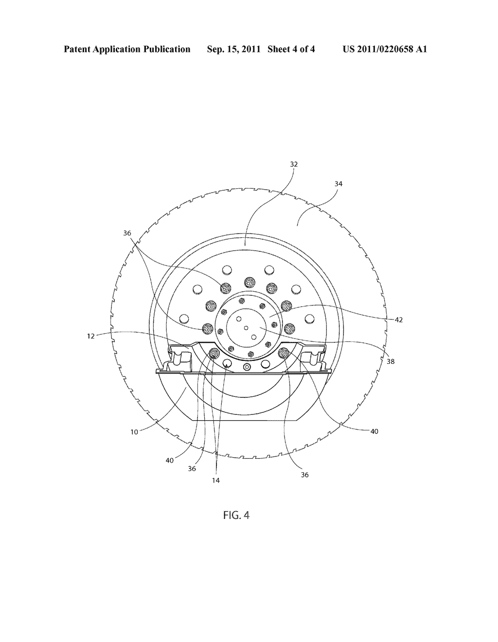 Method of Catching Lubricant as it is Drained from the Wheel Hub of a     Vehicle, and a Drain Pan for the Same - diagram, schematic, and image 05