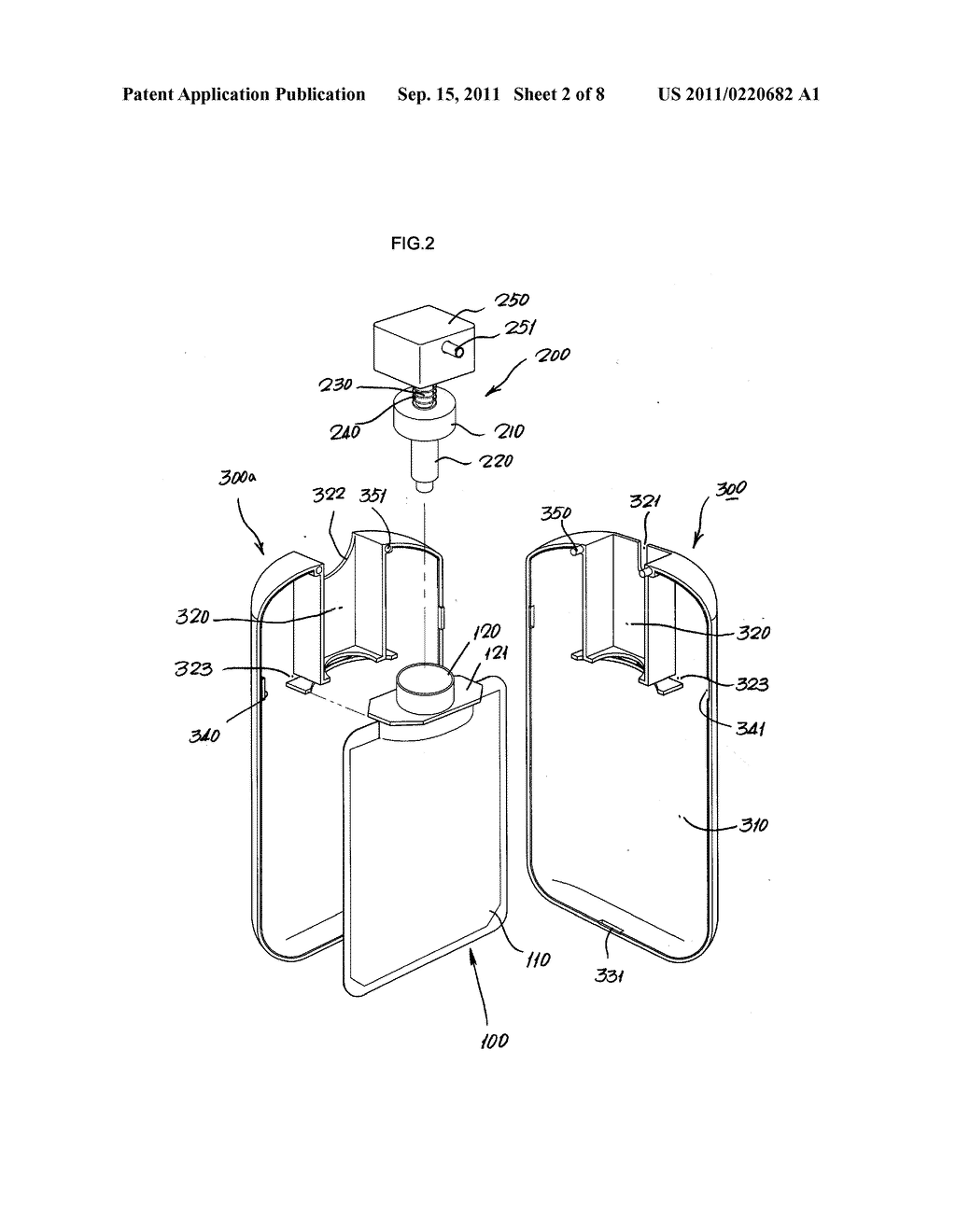 OPENABLE COSMETIC CASE OF DUAL STRUCTURE PROTECTING TUBE - diagram, schematic, and image 03